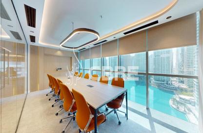 Office Space - Studio - 1 for rent in Indigo Icon - JLT Cluster F - Jumeirah Lake Towers - Dubai