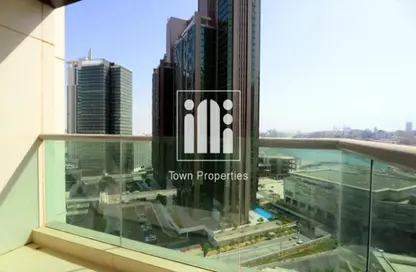 Apartment - 1 Bedroom - 2 Bathrooms for rent in Marina Blue Tower - Marina Square - Al Reem Island - Abu Dhabi