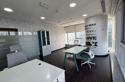 Office Space - Studio - 4 Bathrooms for rent in The Citadel Tower - Business Bay - Dubai