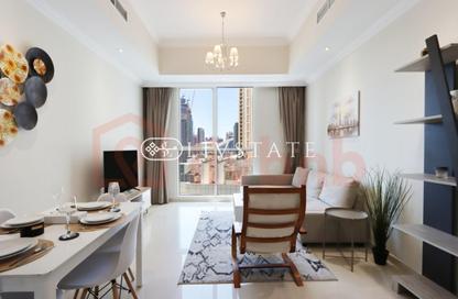 Apartment - 1 - 2 for rent in Dunya Tower - Burj Khalifa Area - Downtown Dubai - Dubai