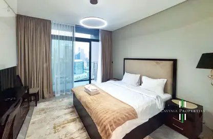 Apartment - Studio - 1 Bathroom for rent in Peninsula One - Peninsula - Business Bay - Dubai