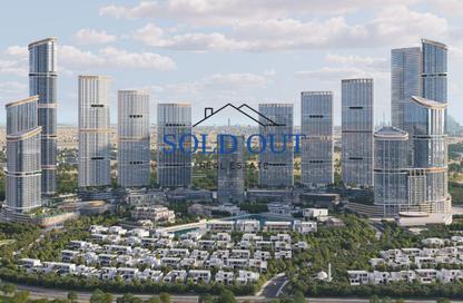 Apartment - 1 - 2 for sale in 340 Riverside Crescent - Sobha Hartland II - Bukadra - Dubai