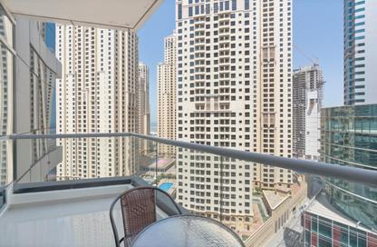Apartment - 1 Bedroom - 1 Bathroom for rent in Bay Central Tower West - Bay Central - Dubai Marina - Dubai