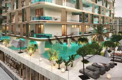 Apartment - 2 Bedrooms - 2 Bathrooms for sale in Peace Lagoons by Peace Homes - Dubai Land Residence Complex - Dubai