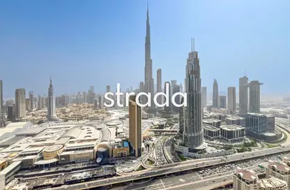 Apartment - 3 Bedrooms - 4 Bathrooms for rent in Downtown Views II Tower 1 - Downtown Views II - Zabeel 2 - Zabeel - Dubai