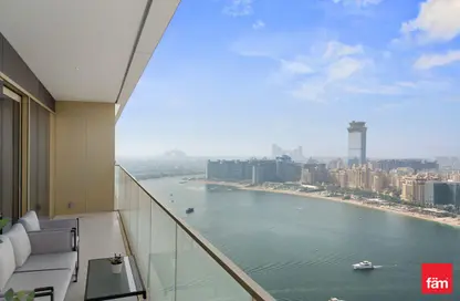 Apartment - 2 Bedrooms - 3 Bathrooms for rent in Grand Bleu Tower 1 - EMAAR Beachfront - Dubai Harbour - Dubai