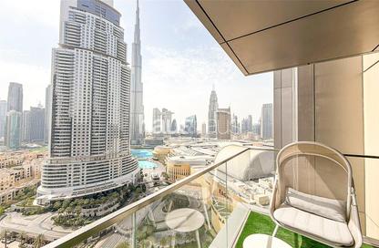 Apartment - 2 Bedrooms - 3 Bathrooms for rent in Boulevard Point - Downtown Dubai - Dubai
