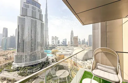 Apartment - 2 Bedrooms - 3 Bathrooms for rent in Boulevard Point - Downtown Dubai - Dubai