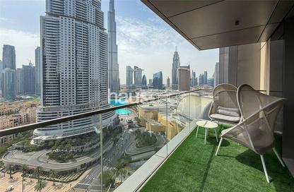Apartment - 2 Bedrooms - 3 Bathrooms for rent in Boulevard Point - Downtown Dubai - Dubai