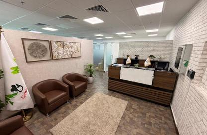 Office Space - Studio - 1 Bathroom for rent in The Prime Tower - Business Bay - Dubai
