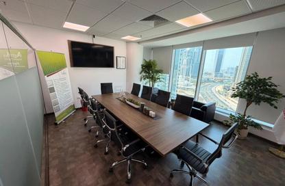 Office Space - Studio - 1 Bathroom for rent in The Prime Tower - Business Bay - Dubai