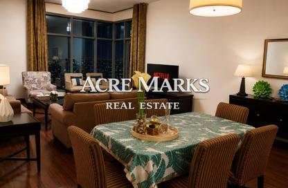 Apartment - 2 Bedrooms - 3 Bathrooms for rent in Green Lakes Towers 1 - Green Lakes Towers - JLT Cluster S - Jumeirah Lake Towers - Dubai