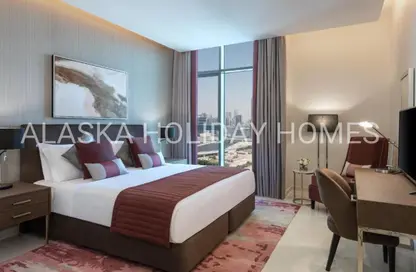 Hotel and Hotel Apartment - 1 Bedroom - 2 Bathrooms for rent in DAMAC Maison Aykon City Hotel Apartments - Business Bay - Dubai Hotel and Hotel Apartment - 1 Bedroom - 2 Bathrooms for rent in DAMAC Maison Aykon City Hotel Apartments - Business Bay - Dubai