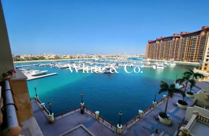 Apartment - 3 Bedrooms - 4 Bathrooms for rent in Marina Residences 5 - Marina Residences - Palm Jumeirah - Dubai