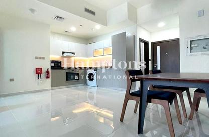 Apartment - 1 Bedroom - 2 Bathrooms for rent in Miraclz Tower by Danube - Arjan - Dubai