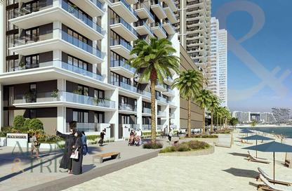 شقة - 2 غرف نوم - 2 حمامات للبيع في برج Seapoint 1 - سي بوينت - إعمار بيتشفرونت - دبي هاربور - دبي