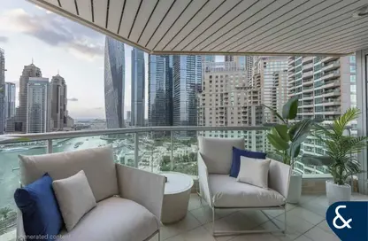 Apartment - 1 Bedroom - 2 Bathrooms for sale in Al Mesk Tower - Dubai Marina Towers - Dubai Marina - Dubai