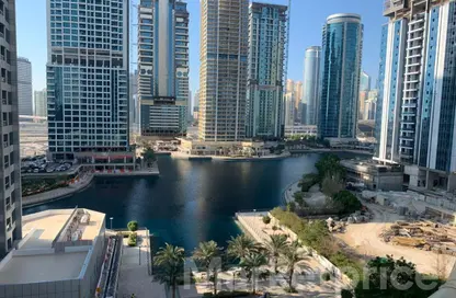 Apartment - 1 Bedroom - 2 Bathrooms for rent in Icon Tower 2 - JLT Cluster L - Jumeirah Lake Towers - Dubai