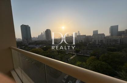 Apartment - 1 Bedroom - 1 Bathroom for rent in Al Dhafra 2 - Al Dhafra - Greens - Dubai