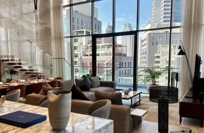 Apartment - 4 Bedrooms - 5 Bathrooms for rent in One of One Luxury Residences - Business Bay - Dubai