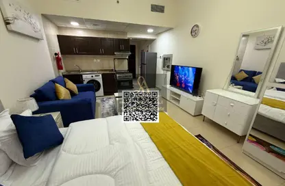 Apartment - Studio - 1 Bathroom for rent in Jasmine Towers - Garden City - Ajman