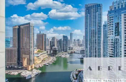 شقة - 2 غرف نوم - 3 حمامات للايجار في برج كنتننتال - دبي مارينا - دبي