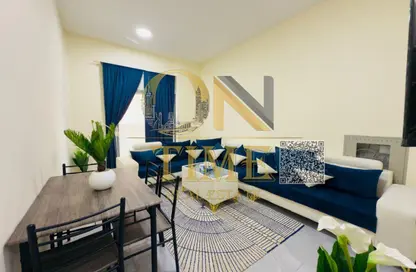 Apartment - 1 Bedroom - 1 Bathroom for rent in Corniche Tower - Ajman Corniche Road - Ajman
