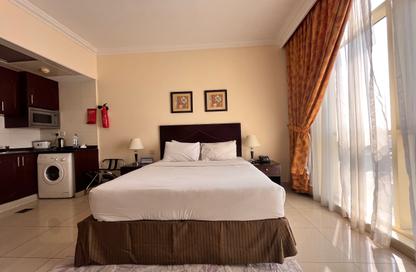 Apartment - Studio - 1 for rent in Airport Road - Abu Dhabi