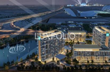 Apartment - 1 - 1 for sale in South Square Building 3 - South Square - Commercial District - Dubai South (Dubai World Central) - Dubai