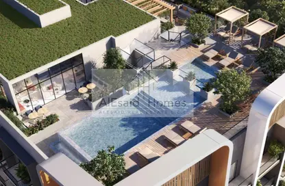 Apartment - 1 Bedroom - 2 Bathrooms for sale in Weybridge Gardens 1 - Weybridge Gardens - Dubai Land Residence Complex - Dubai Land - Dubai