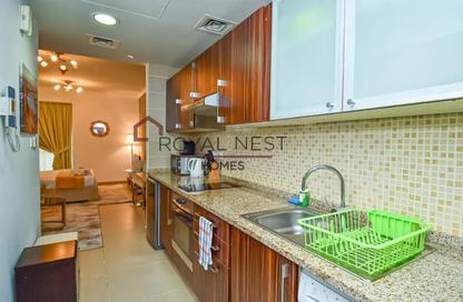 Apartment - Studio - 1 Bathroom for rent in Goldcrest Executive - JLT Cluster C - Jumeirah Lake Towers - Dubai