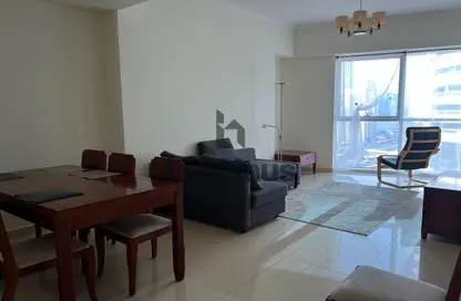 Apartment - 1 Bedroom - 2 Bathrooms for rent in Saba Tower 3 - JLT Cluster Q - Jumeirah Lake Towers - Dubai