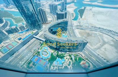 Apartment - 3 Bedrooms - 4 Bathrooms for rent in The Gate Tower 2 - Shams Abu Dhabi - Al Reem Island - Abu Dhabi