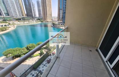 Apartment - Studio - 1 Bathroom for rent in Lake View Tower - JLT Cluster B - Jumeirah Lake Towers - Dubai