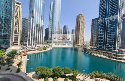 شقة - 1 حمام للايجار في ليك فيو - (JLT) مجمع B - أبراج بحيرات الجميرا - دبي