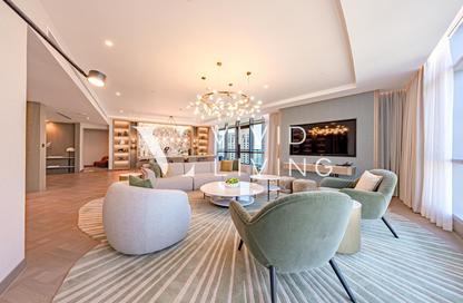 Penthouse - 5 Bedrooms - 5 Bathrooms for rent in InterContinental Dubai Marina - Dubai Marina - Dubai