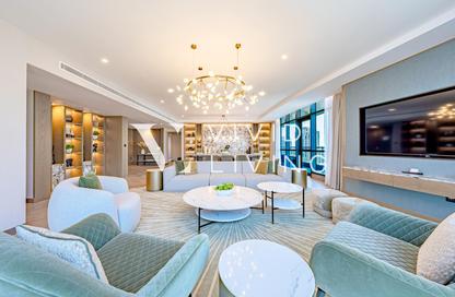 Penthouse - 5 Bedrooms - 5 Bathrooms for rent in InterContinental Dubai Marina - Dubai Marina - Dubai