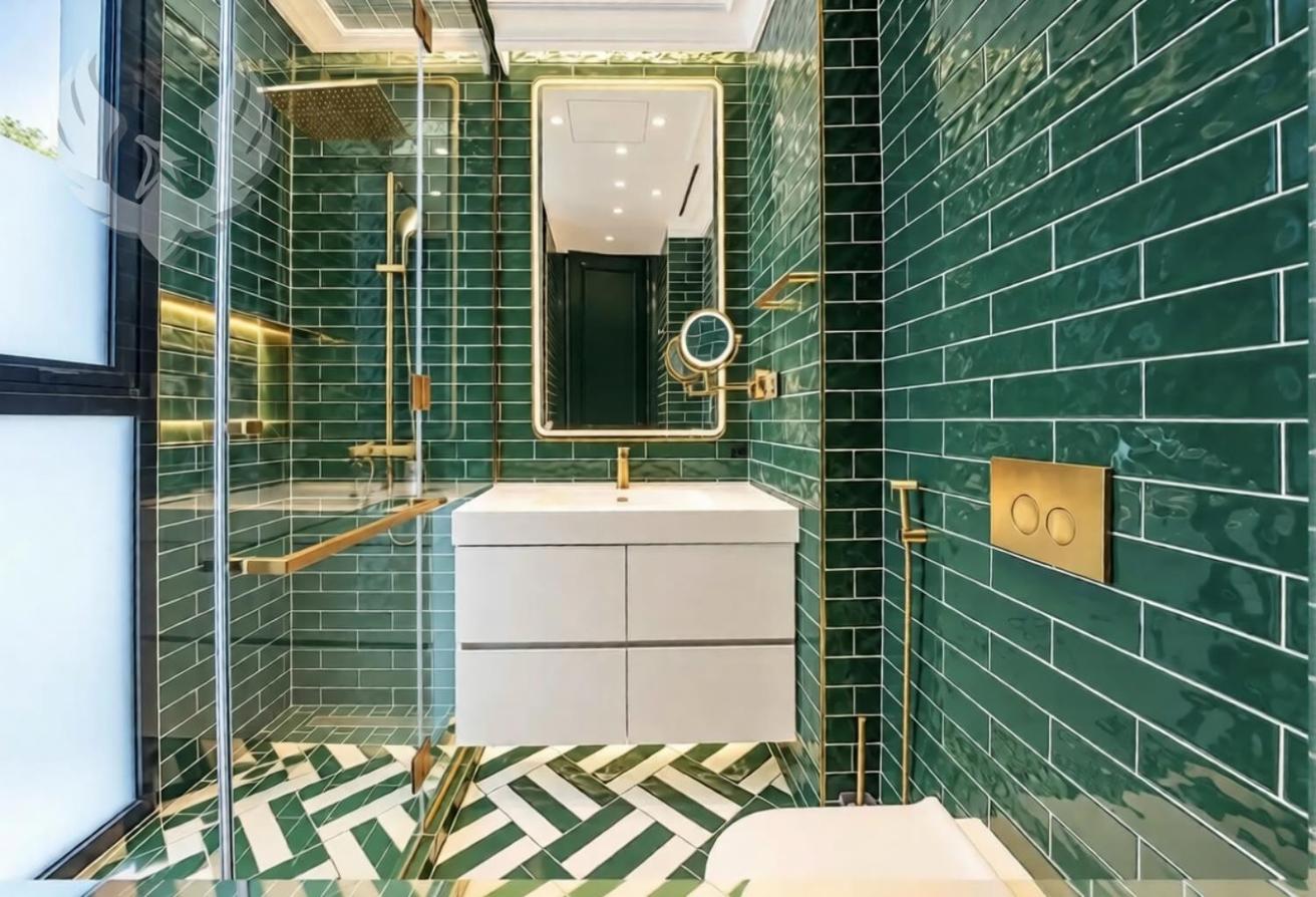 Living Tree, Rose-Blush+Emerald Bath, Corner Villa photo 13