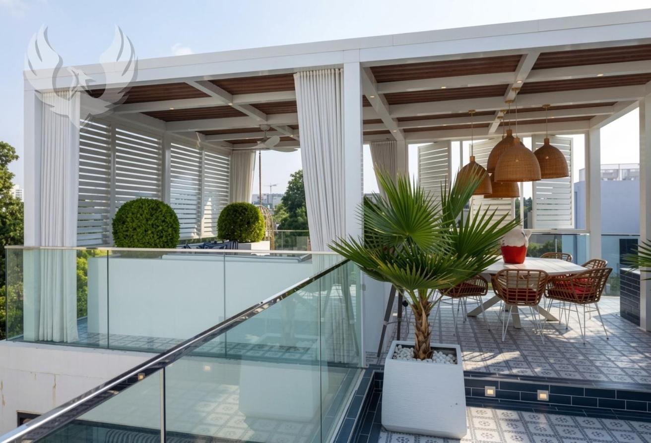 Living Tree, Rose-Blush+Emerald Bath, Corner Villa photo 18