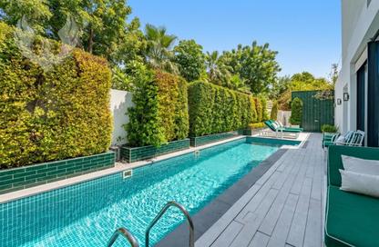 Villa - 4 - 6 for rent in Chorisia 1 Villas - Al Barari - Dubai