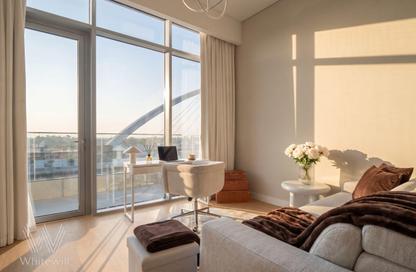 Apartment - 3 - 4 for rent in Canal Front Residence 1 - Canal Front Residences - Al Wasl - Dubai