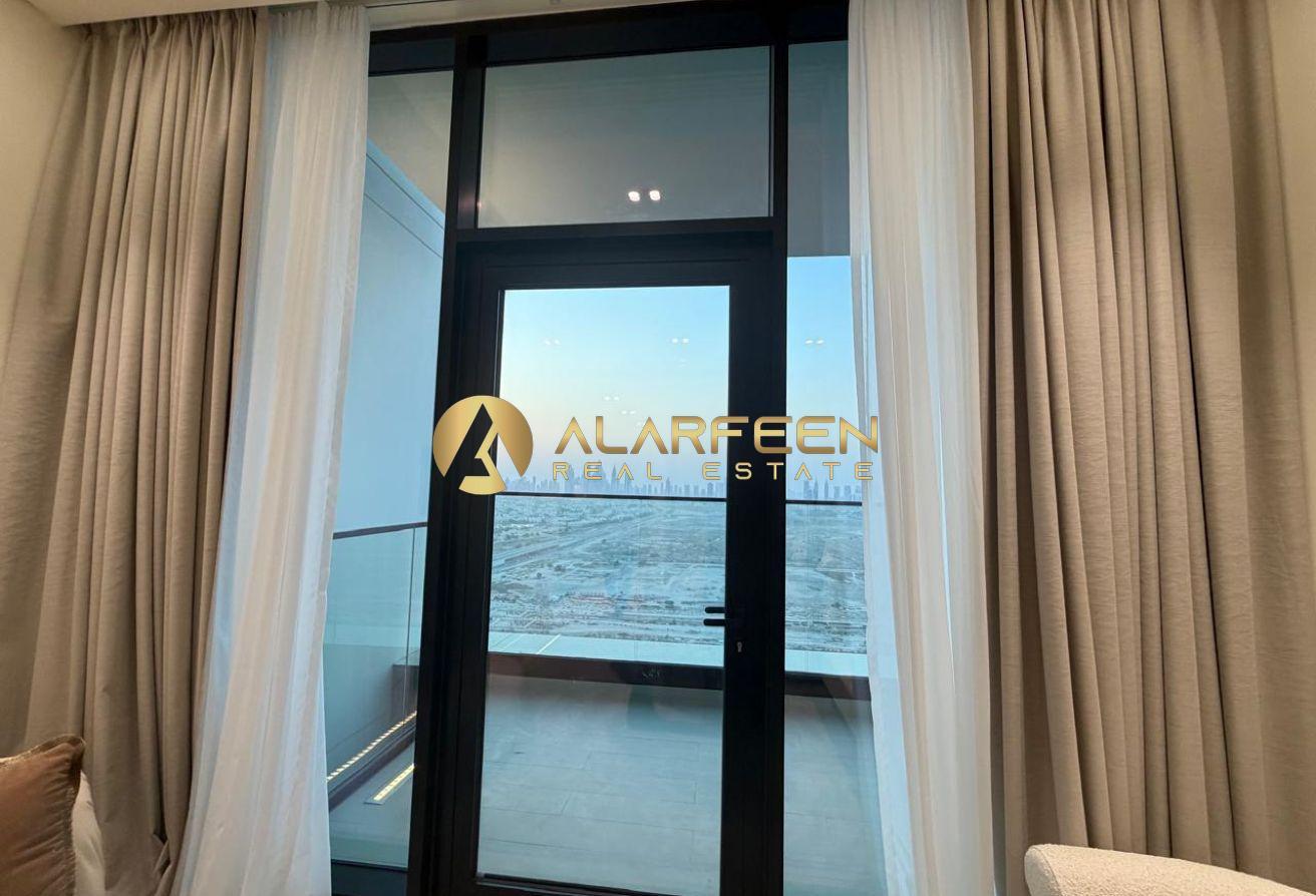 Furnished Studio |Binghatti Apex |City & Pool View photo 5