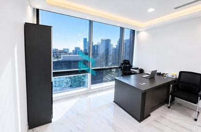 Office Space - Studio - 2 Bathrooms for rent in Tamani Art Tower - Business Bay - Dubai