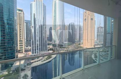 شقة - غرفة نوم - 2 حمامات للايجار في ليك فيو - (JLT) مجمع B - أبراج بحيرات الجميرا - دبي