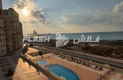 شقة - غرفة نوم - 1 حمام للايجار في رويال بريز 2 - رويال بريز - قرية الحمرا - رأس الخيمة