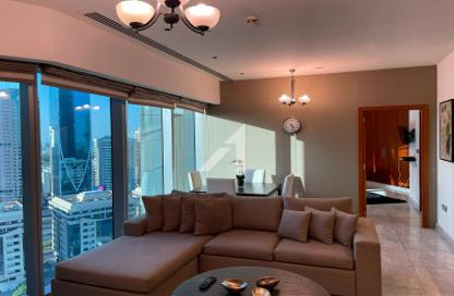 Apartment - Studio - 1 Bathroom for rent in Central Park Residential Tower - Central Park Tower - DIFC - Dubai
