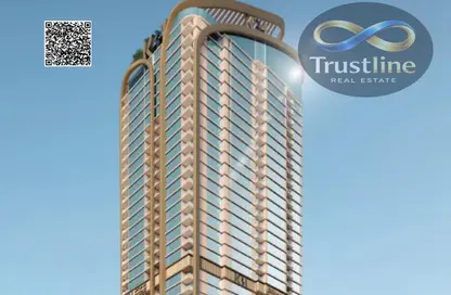 شقة - 2 غرف نوم - 3 حمامات للبيع في برج الوطن - طريق كورنيش عجمان - عجمان