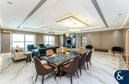Penthouse - 4 Bedrooms - 3 Bathrooms for rent in Elite Residence - Dubai Marina - Dubai