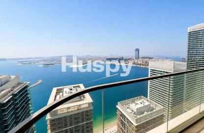 Apartment - 1 - 1 for rent in Marina Vista Tower 2 - Marina Vista - Emaar Beachfront - Dubai Harbour - Dubai