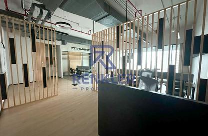 Office Space - Studio - 1 Bathroom for rent in The Prime Tower - Business Bay - Dubai